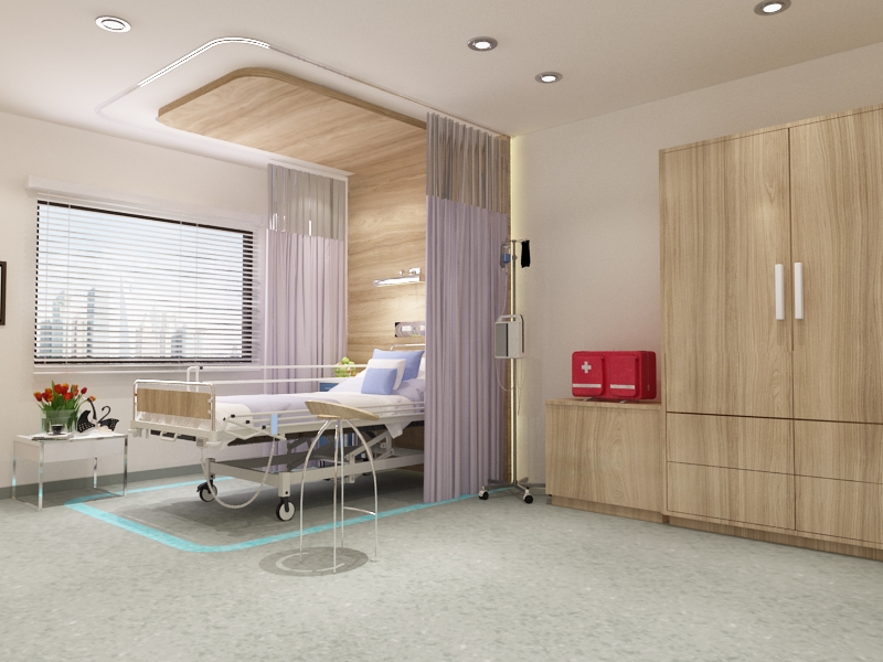 Sanar hospital patient suite