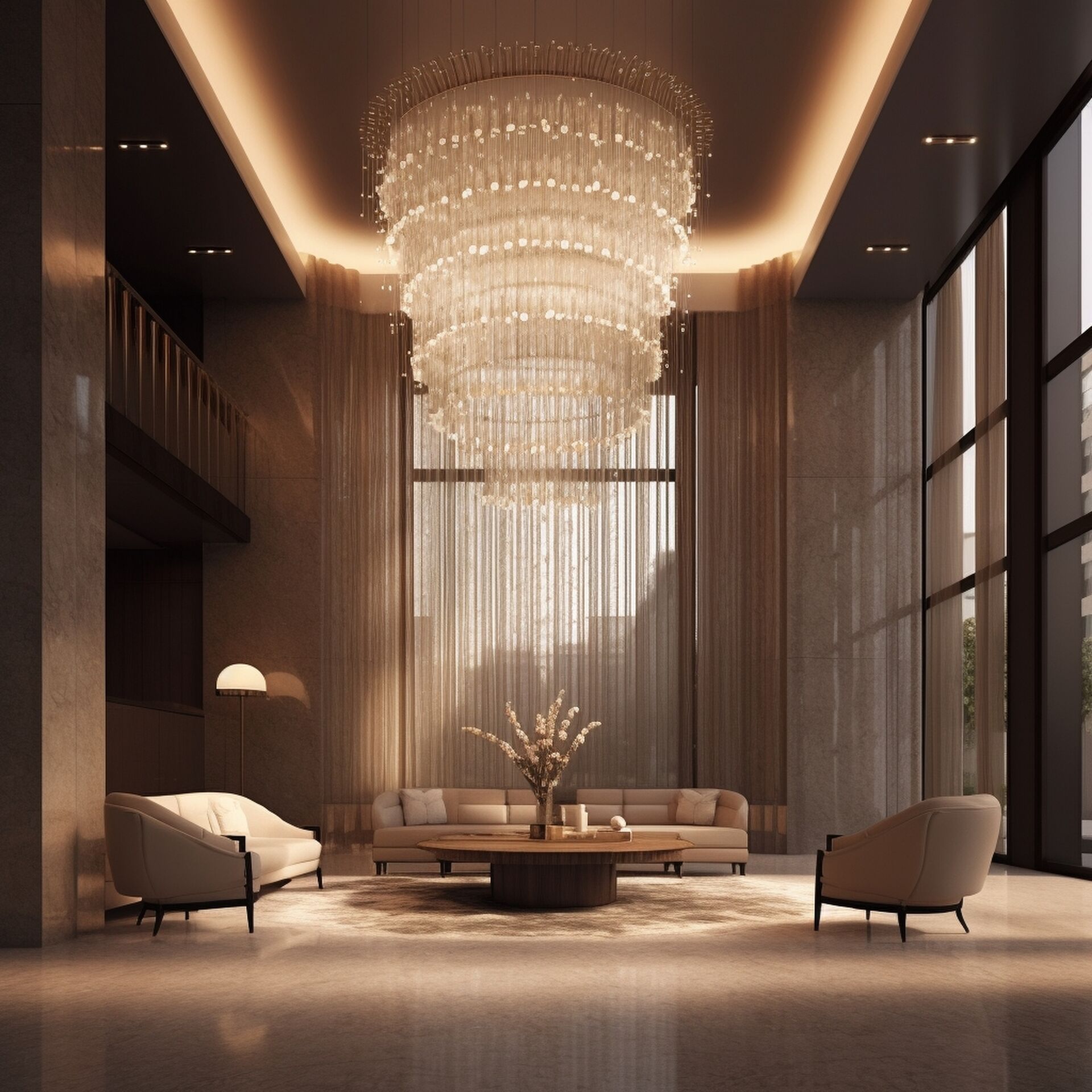 Hospitality Hotel Lobby